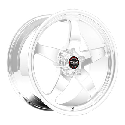 Weld S71 15x11.33 / 5x4.5 BP / 7.5in. BS Polished Wheel (Medium Pad) - Non-Beadlock