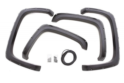 Lund 04-08 Ford F-150 RX-Rivet Style Textured Elite Series Fender Flares - Black (4 Pc.)