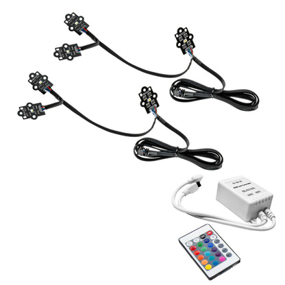 Oracle 19-21 Chevy Silverado 1500 RGB+W Headlight DRL Kit - w/ Simple Controller