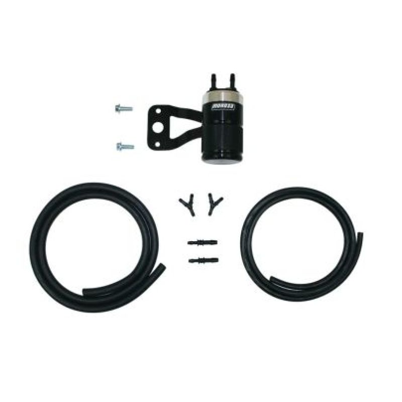 Moroso Harley-Davidson Milwaukee 8/Touring Models (w/Stk Air Cleaner) Air Oil Separator-Blk & Polish