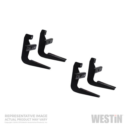 Westin 1997-2004 Ford F-150/250LD SuperCab 3 & 4dr Running Board Mount Kit - Black