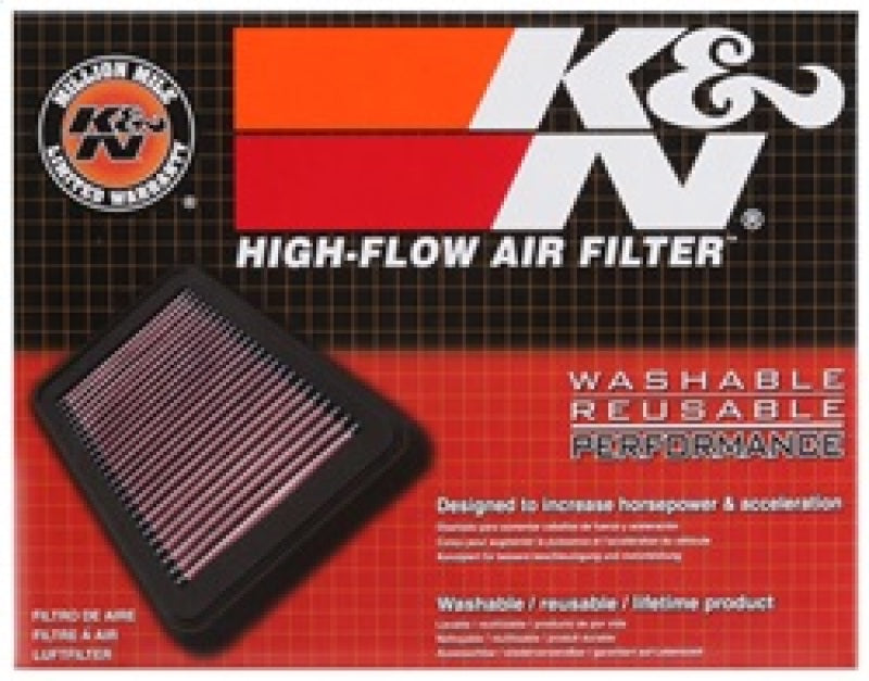 K&N Replacement Air Filter FORD FIESTA 1.3L-I4; 2002