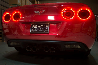 Oracle Chevy Corvette C6 05-13 LED Waterproof Afterburner Kit - Red