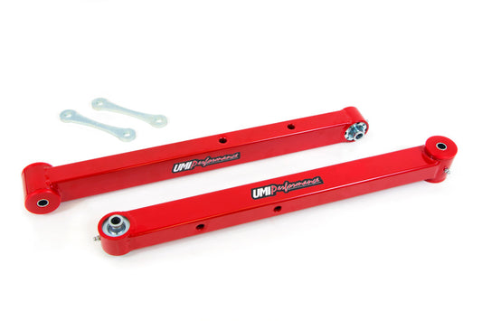 UMI Performance 78-96 GM B-Body Boxed Lower Control Arms- Poly/Roto-Joint