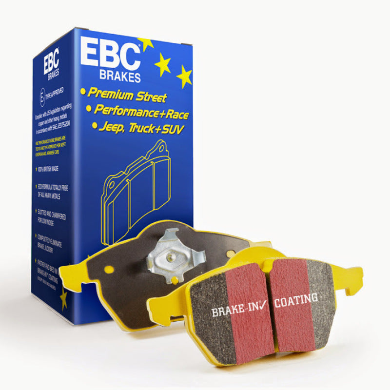 EBC 91-92 Audi 100 Quattro 2.3 (Girling) Yellowstuff Front Brake Pads