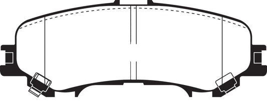 EBC 2016+ Nissan Titan 5.6L Yellowstuff Rear Brake Pads