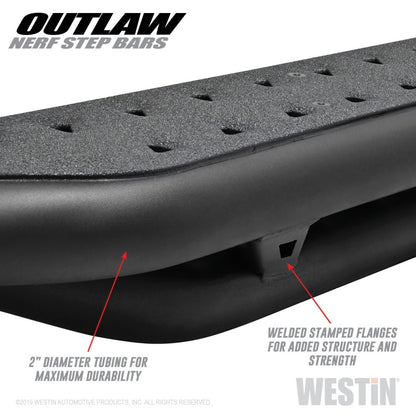 Westin 2019 Dodge Ram Crew Cab ( Excludes 1500 Classic)  Outlaw Nerf Step Bars