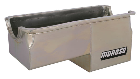 Moroso Ford 429-460 (w/Rear Sump) Off-Road Deep Wet Sump 8qt 10.75in Steel Oil Pan