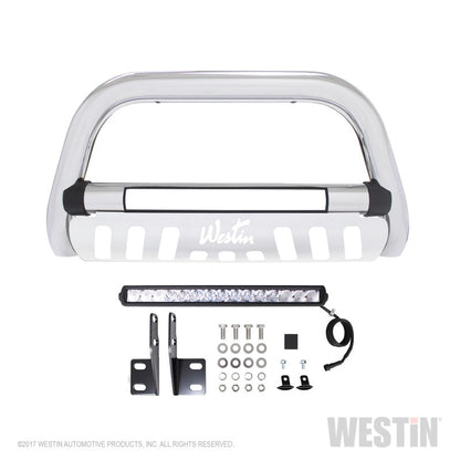 Westin 2007-2018 Toyota Tundra Ultimate LED Bull Bar - Chrome