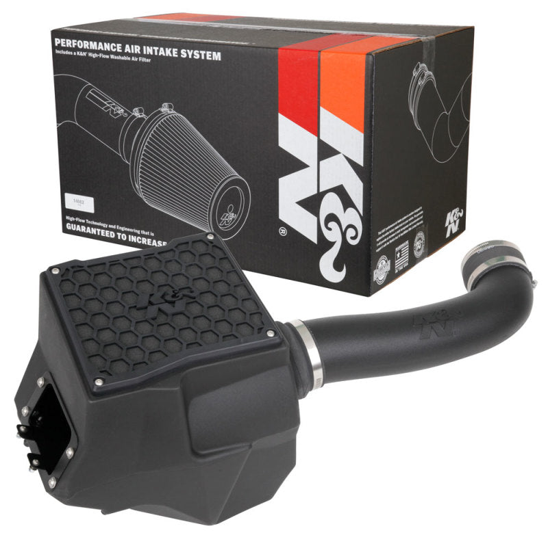 K&N 12-18 Jeep Wrangler 3.6L V6 Performance Intake Kit