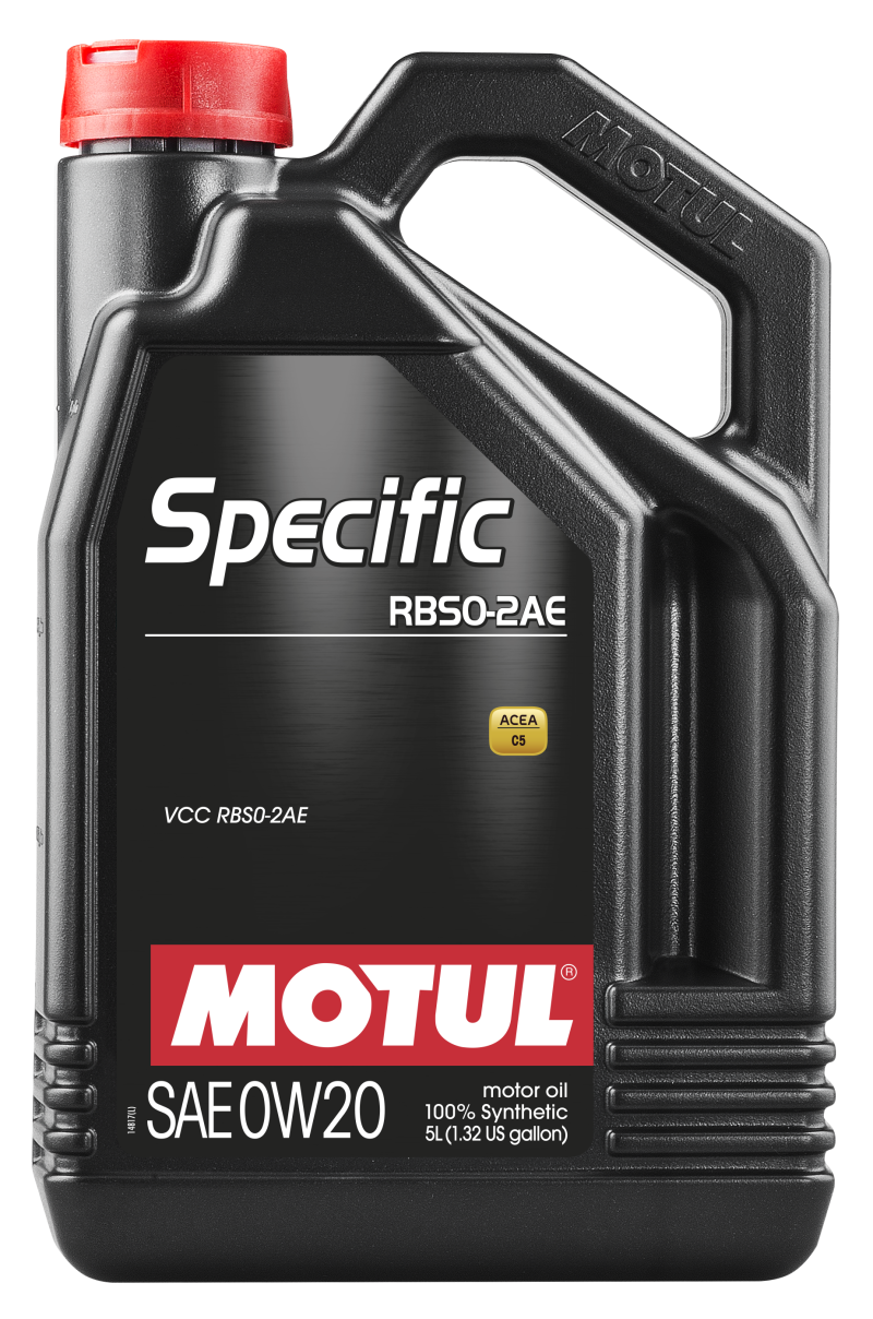 Motul 5L OEM Synthetic Engine Oil ACEA A1/B1 Specific RBS0-2AE 0W20