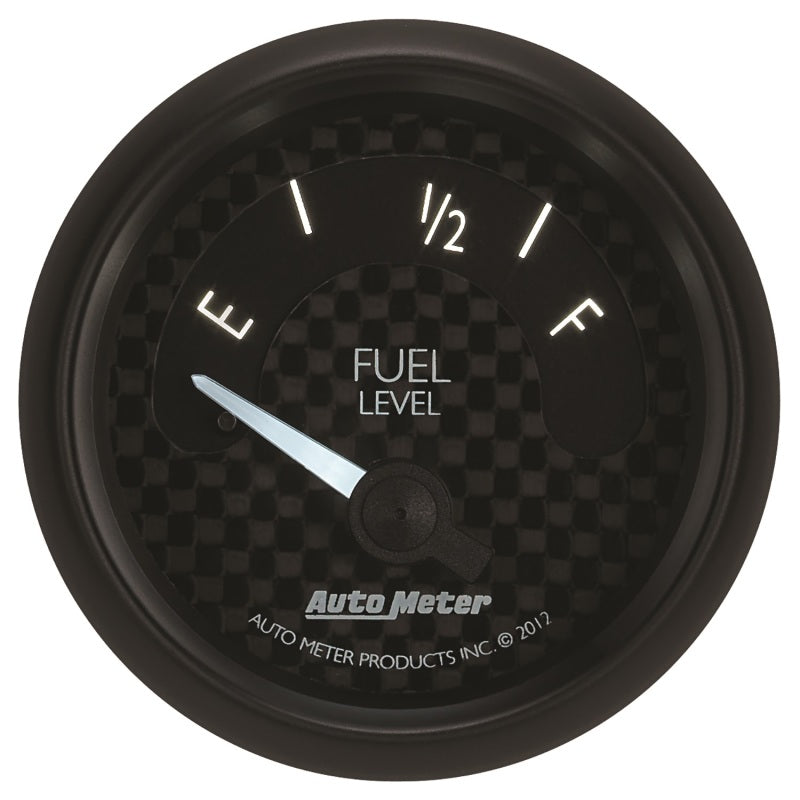 Autometer GT Series 52mm Short Sweep Electronic 73-10 ohms Fuel Level (For most Ford and Chrysler)
