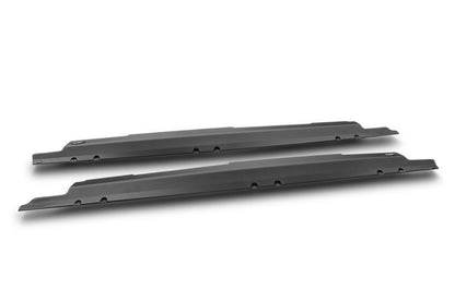 Rugged Ridge 07-18 Jeep Wrangler (JKU) Rocker Pnl/Sill Plate Cvr 4dr. Rocker Guard Pair - Tex. Blk