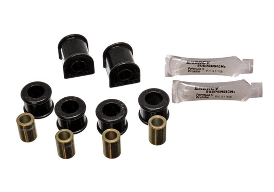 Energy Suspension 90-97 Mazda Miata Black 12.5mm Rear Sway Bar Bushings (includes Sway Bar End Link