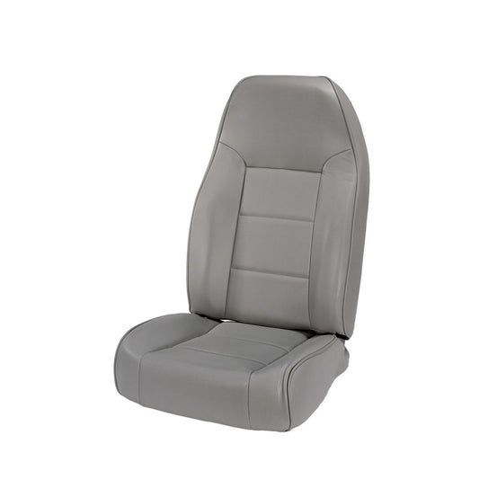 Rugged Ridge High-Back Front Seat Non-Recline Gray 76-02 CJ&Wrang
