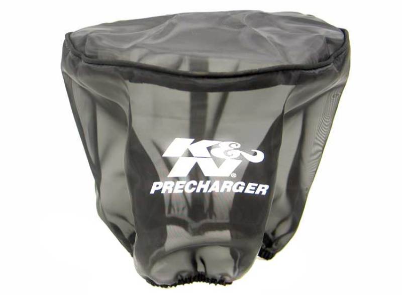 K&N Precharger Air Filter Wrap Black Universal Polyester 6in. Height 7in. Inside Diameter