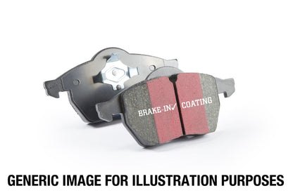 EBC 13+ Ford Fusion 1.6 Turbo Ultimax2 Front Brake Pads