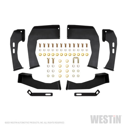 Westin 99-13 Chevy/GMC Silverado/Sierra 1500 Ext Cab HDX Drop Nerf Step Bars - Textured Black