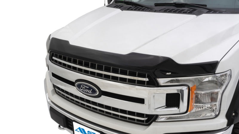 AVS 15-18 Chevy Tahoe Aeroskin Low Profile Acrylic Hood Shield - Smoke