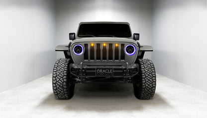 Oracle Jeep Wrangler JL/Gladiator JT 7in. High Powered LED Headlights (Pair) - Dynamic