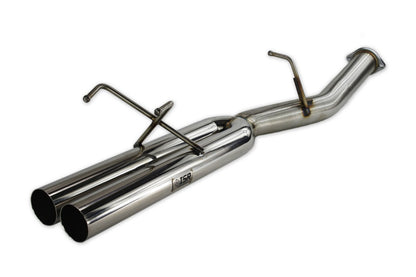 ISR Performance EP (Straight Pipes) Dual Tip Exhaust 3in - 89-94 (S13) Nissan 240sx