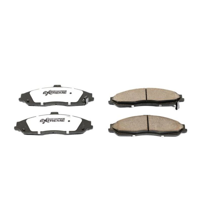 Power Stop 04-09 Cadillac XLR Front Z26 Extreme Street Brake Pads w/Hardware