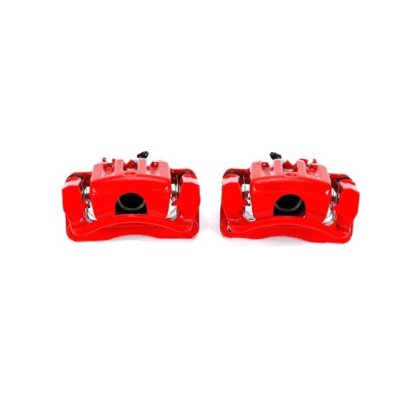 Power Stop 12-15 Chevrolet Captiva Sport Rear Red Calipers w/Brackets - Pair