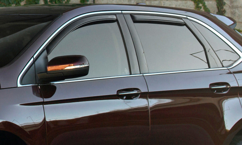 AVS 15-18 Cadillac Escalade Ventvisor In-Channel Front & Rear Window Deflectors 4pc - Smoke