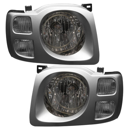 Oracle Lighting 02-04 Nissan Xterra SE Pre-Assembled LED Halo Headlights -Red NO RETURNS