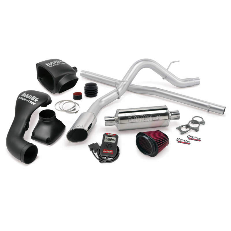 Banks Power 06-08 Ford 5.4L F-150 CCMB Stinger System - SS Single Exhaust w/ Chrome Tip