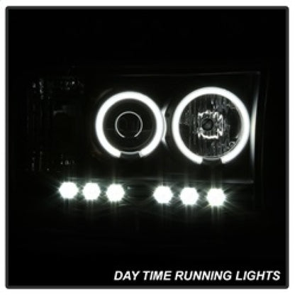 Spyder Dodge Ram 1500 02-05 03-05 Projector Headlights CCFL Halo LED Blk PRO-YD-DR02-CCFL-BK