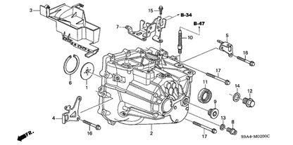 Honda - Case Transmission for Acura RSX