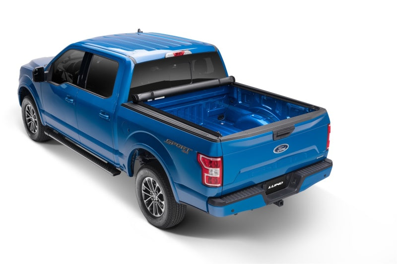 Lund 04-18 Ford F-150 (5.5ft. Bed) Genesis Roll Up Tonneau Cover - Black