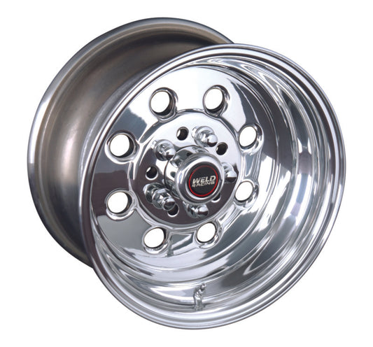 Weld Draglite 15x7 / 5x4.5 & 5x4.75 BP / 4.5in. BS Polished Wheel - Non-Beadlock