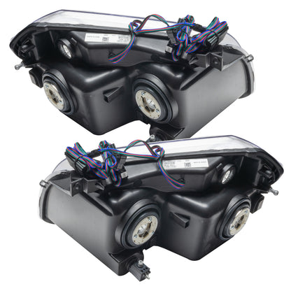 Oracle 05-07 Dodge Magnum SMD HL - Chrome - ColorSHIFT