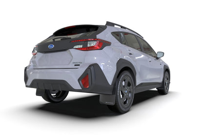 Rally Armor 24-26 Subaru Crosstrek Black UR Mud Flap Red Logo