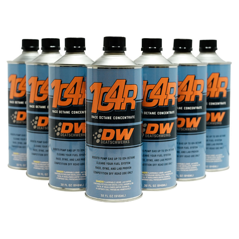 DeatschWerks 104R Race Octane Booster 32oz. Cans - Case of 8