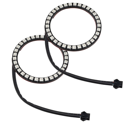 Oracle 15-17 Ford Mustang V6/GT/Shelby Dynamic DRL  w/ Halo Kit - ColorSHIFT - Dynamic