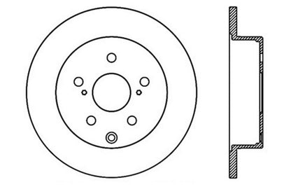 StopTech Drilled Sport Brake Rotor