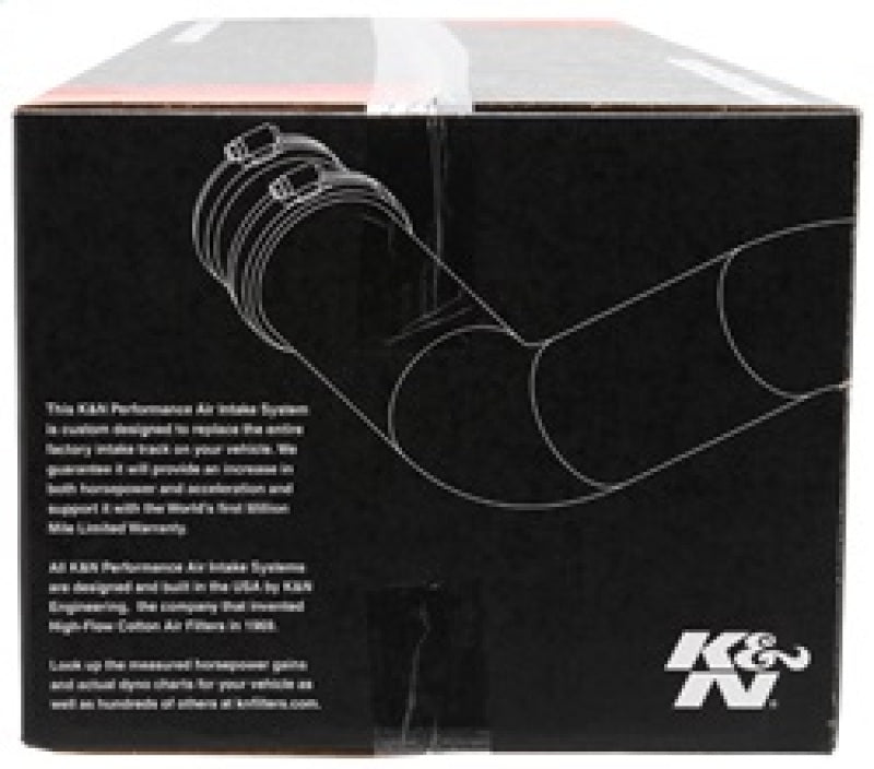 K&N 94-97 Honda Accord 2.2L Silver Typhoon Short Ram Intake