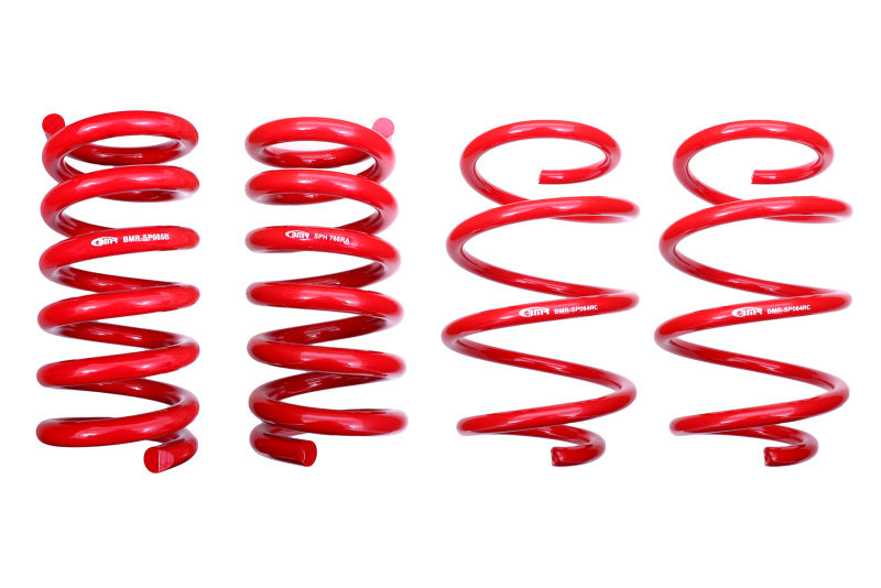 BMR 15-18 S550 Mustang Lowering Spring Kit (Set Of 4) - Red