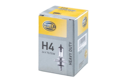 Hella H4 24V 75/70W P43t T4.625 Halogen Bulb (Min Order Qty 10)