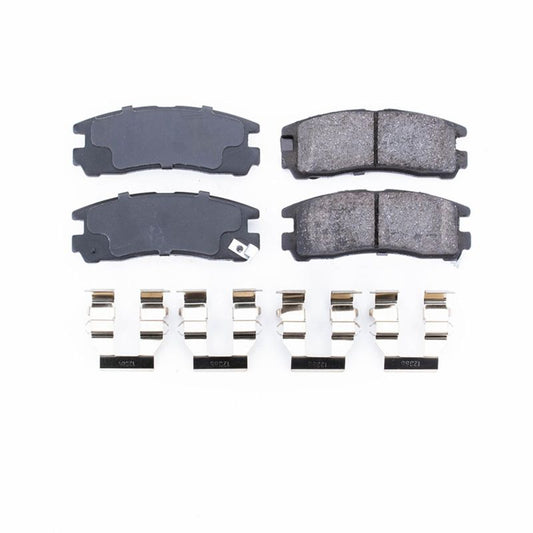 Power Stop 95-05 Chrysler Sebring Rear Z17 Evolution Ceramic Brake Pads w/Hardware