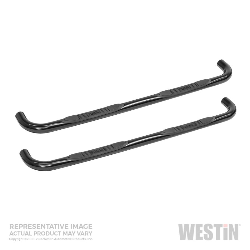 Westin 2004-2006 Toyota Tundra D-Cab E-Series 3 Nerf Step Bars - Black