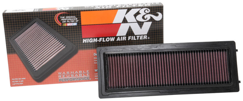 K&N 2016 Alfa Romeo Giulia L4-2.0L F/I Replacement Drop In Air Filter