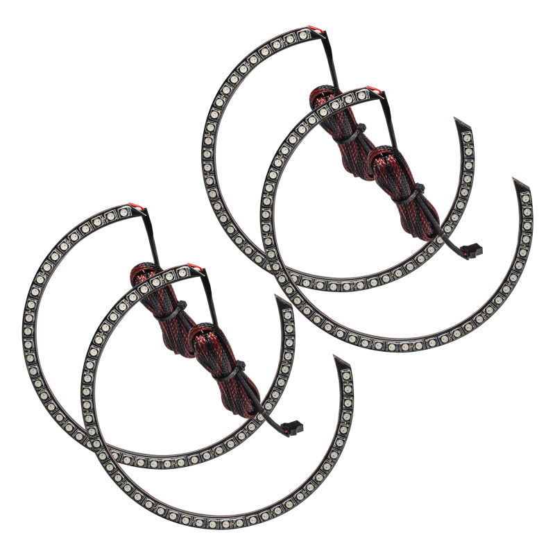 Oracle 08-14 Dodge Challenger Dynamic Surface Mount Headlight Halo Kit - - Dynamic