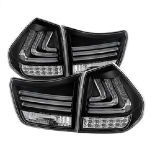 Spyder Lexus RX330/RX350 04-09 LED Tail Lights Black ALT-YD-LRX04-LED-BK