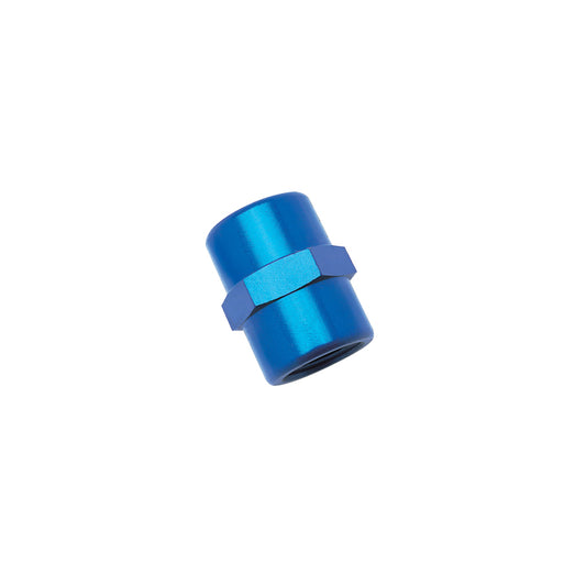 Russell Performance 1/4in Female Pipe Coupler (Blue)