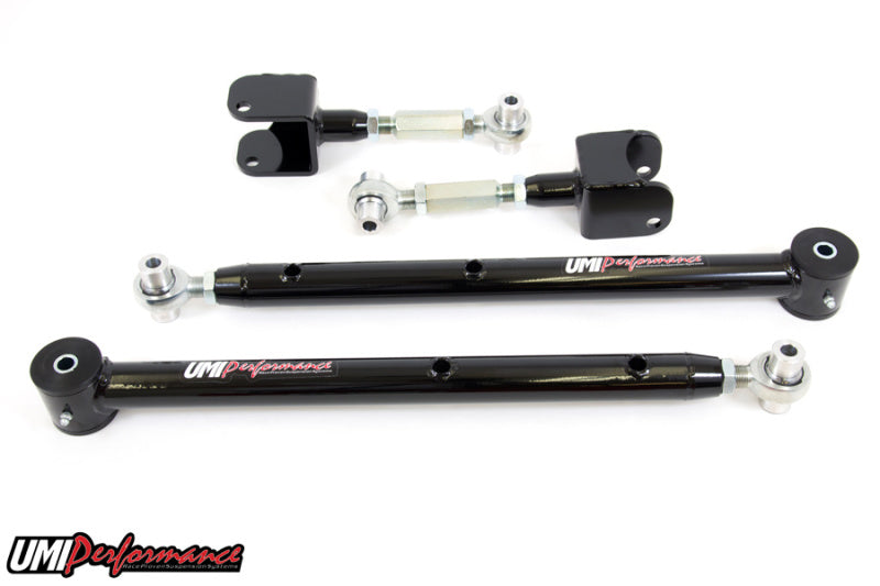 UMI Performance 78-88 GM G-Body Adjustable Upper & Lower Control Arm Kit