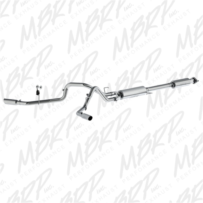 MBRP 2015 Ford F-150 5.0L 3in Cat Back Dual Split Side Exit AL Exhaust System